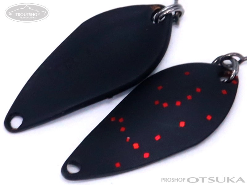 アルフレッド アルフスプーン ディープアルフ 1.1g 1.1g 20mm #DP10 ブラック・赤ラメ