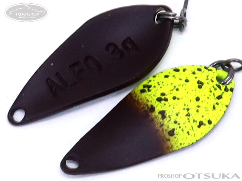 アルフレッド アルフスプーン アルフスプーン 0.3g ジュラルミン 20mm 0.3g フローティング #08 焦げチャー