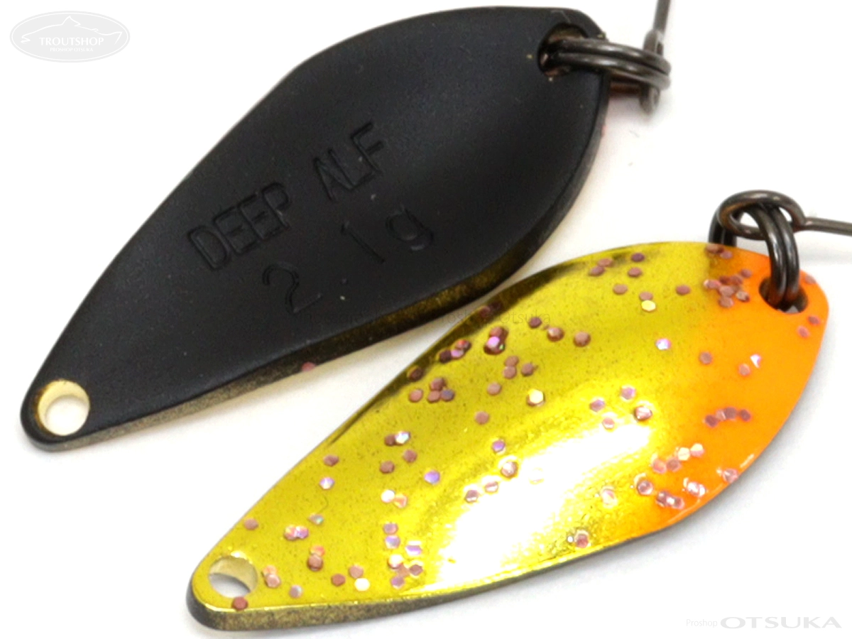 JDM 1.1g-1.5g Spoons] Alfred Deep Alf 1.1g 1.1g 20mm Gold End