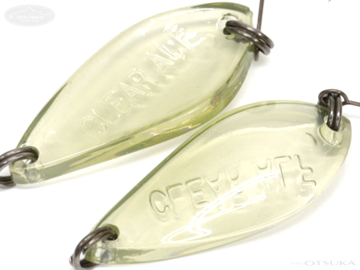 アルフレッド　クリアアルフ0.8g オリーブ　オリカラスプーンまとめ売り計14枚 アルフレッド クリアアルフ 0.8g 0.8g #CI05 クリアオリーブ20% の通販