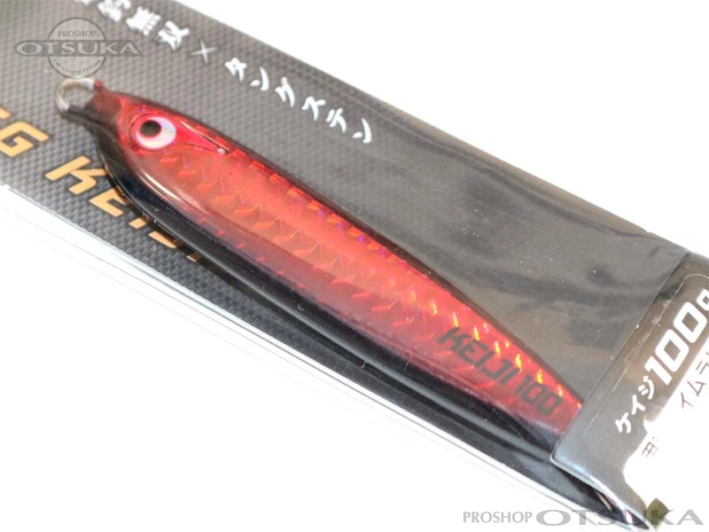 JDM Metal Jig] Bozles TG Keiji 100g 80mm 100g Kakaku Keimura Red