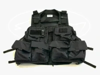 ミノワベストラボラトリー ベスト - ハイストレージ トラウト #ブラック フリー