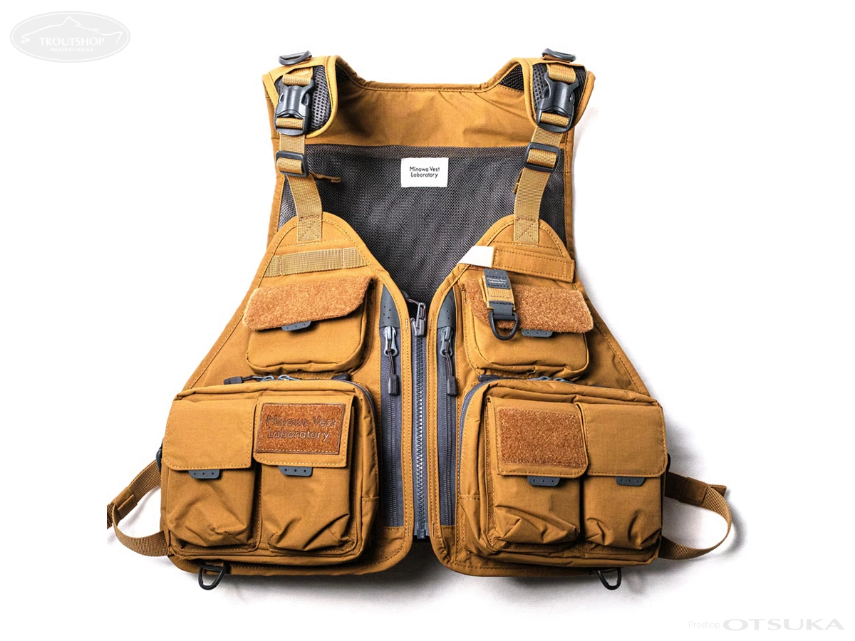 JDM Trout Vest Fishing Vest] Minowa Best Laboratory 3Way Trout