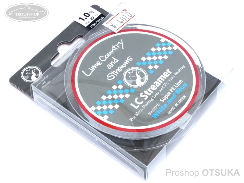 ライムカントリーアンドストリームス LCストリーマー 1.0号 MAX20lb