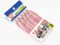 下田漁具 夜光クラゲ - オーロラ無し #　夜光ラメピンク 3.0号
