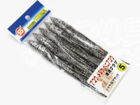 下田漁具 アコウ メヌケ ベニアコウ専用クラゲ - - シャケ皮ブラック 5寸(約15cm)