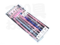 下田漁具 イカ釣サビキ ビードロ針 - SIB2-1817 ブランコ仕掛 18cm1段 幹8号 ハリス10号 全長8.8m