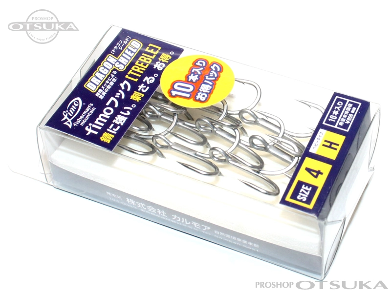 フィーモ フィーモフック H #4 ドラゴンシールド  #ガンメタ