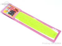 レイン 鯛ラバ替スカートシート -  #セクシーチャートシルバー 長さ約14.5cm 太さ0.8mm