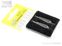 レイン TGワカサギオモリ - フラット  10.0g 約2.7号