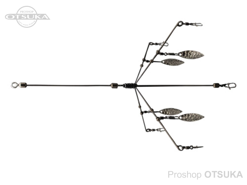 ジークラック ステルスファイブ ステルスファイブ 5本ワイヤー 10.5g #001 シルバー