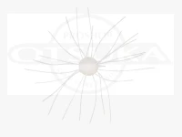 ジークラック イモケムシ球ボム  1.2インチ #389 ホワイト 1.2インチ フィネスモデル
