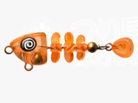 ブリーデン 魚骨 - 44シャロー #04　クリアオレンジ 44mm 2.0g　シンキング