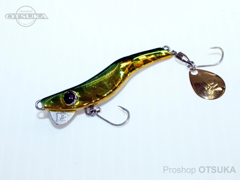 ブリーデン メタルマル 19g 50mm 19g シングルフック仕様 04 グリーンゴールド プロショップオオツカ