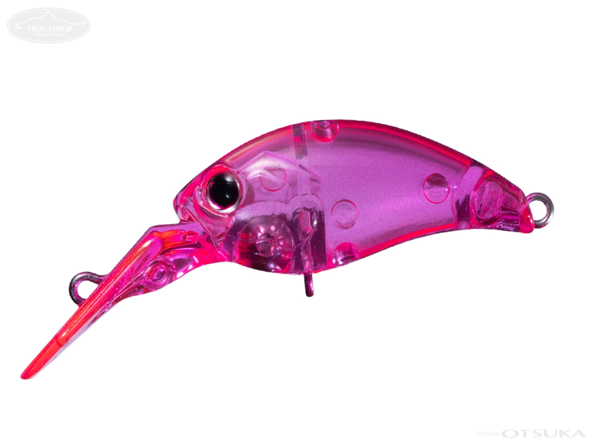 OSP メロ メロ DR-F 27.7mm 1.7g フローティング #TR002 クリアピンクボム