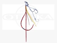 Crazy Ocean Kachi Tackle Tai Rubber - Kachitto Tai-Raba Complete Unit Size 01 Border Red DUAL CARRY