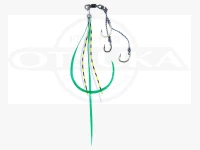 Crazy Ocean Kachi Tackle Tai Rubber - Kachitto Tai-Raba Complete Unit Size 03 Fish Green DUAL CARRY