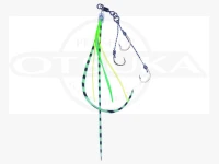 Crazy Ocean Kachi Tackle Tai Rubber - Kachitto Tai-Raba Complete Unit Size 5 Border Glow DUAL CARRY