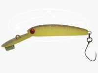 HMKL Zagger -  38B1 Half Size Red Glow Curry 38mm 2.2g Bottom Bump Sinking