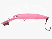 ハンクル ザッガー - 50B1 ラトル # ゴカボ苺(レッドグロー) 5.0cm 3.4g ファストシンキング