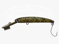 ハンクル ザッガー - 50B1 ラトル # ミリタリスト(グロー) 5.0cm 3.4g ファストシンキング