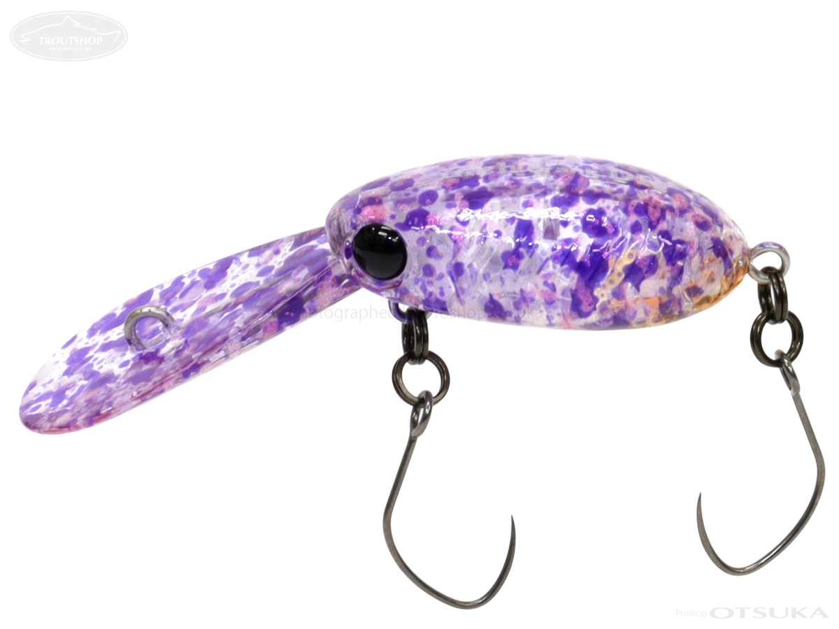 ハンクル インチクランク インチクランク ラトリン DR 2.5cm 1.9g フローティング #サンセットパープル