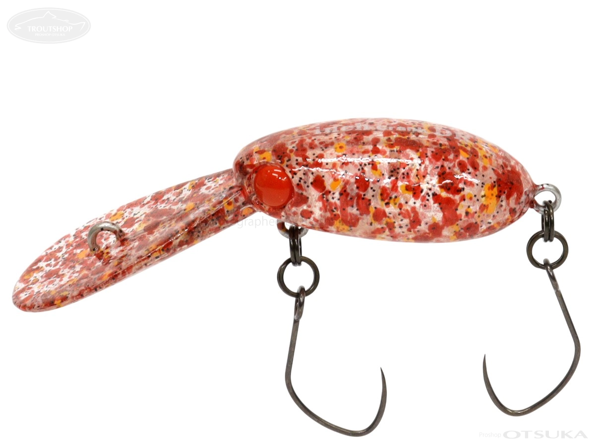 ハンクル インチクランク インチクランク ラトリン DR 2.5cm 1.9g フローティング #すじこグロー