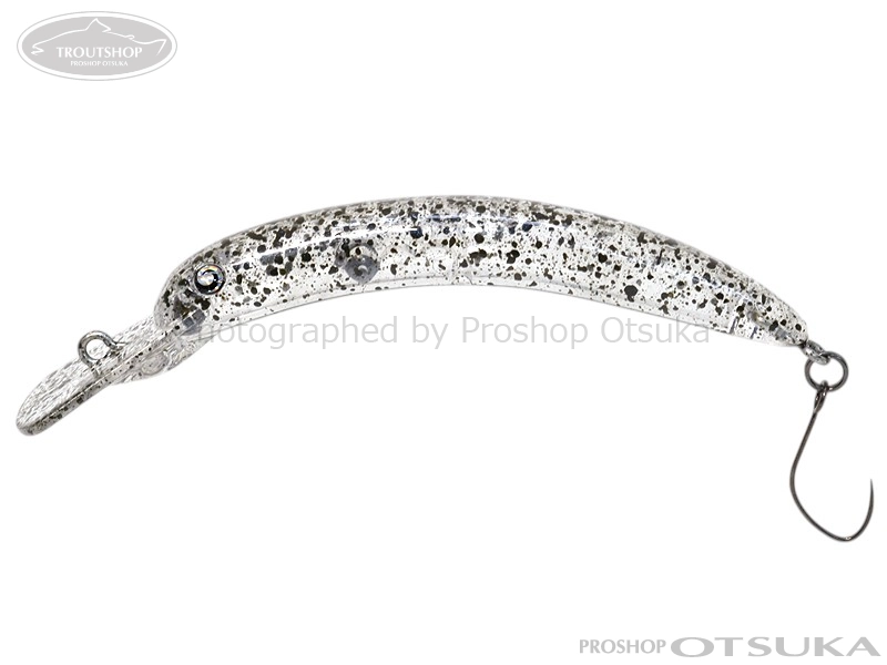 なぶら家 転ニョロ 転ニョロ F 50mm 1.7g フローティング #No.6 ブラッククォーツ