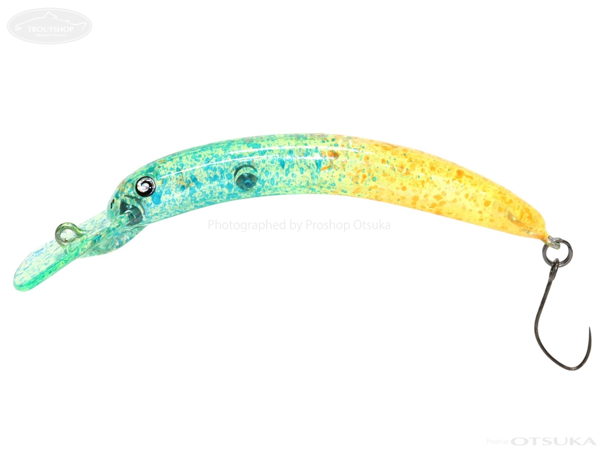 なぶら家 転ニョロ 転ニョロ F 50mm 1.7g フローティング #No.7 スプラッシュクリアVer