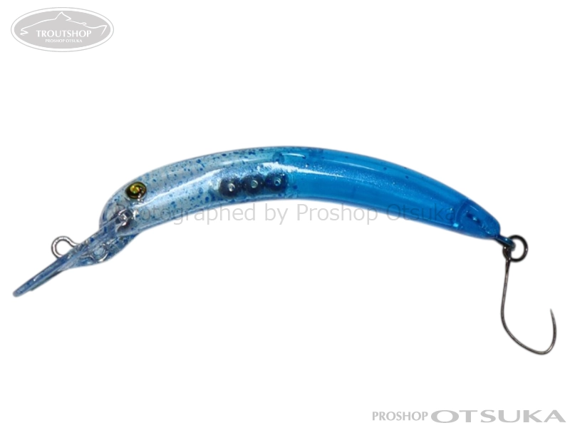 なぶら家 転ニョロ 転ニョロ S 50mm 2.1g シンキング #No.2 コバルト1号