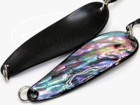 アートフィッシング 忠さんスプーン - シェルバイト 10g #双黒 10g 56mm