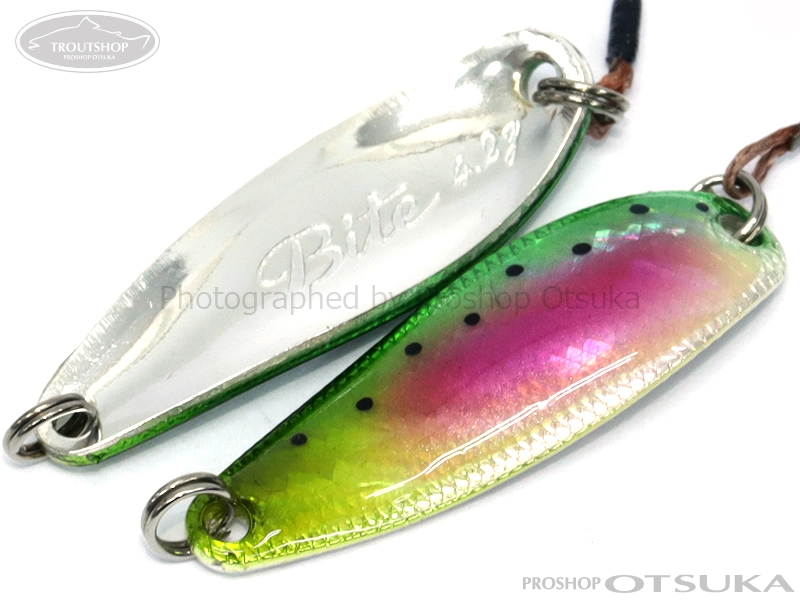 アートフィッシング 忠さんスプーン シェルバイト 4.2g 4.2g 38mm #RTーS