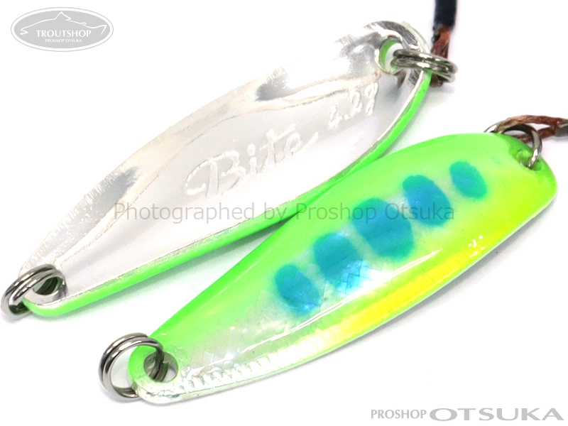 Avo スプーン 0.4 釣りフェス限定ルアー TFバイトポイントカラー4色