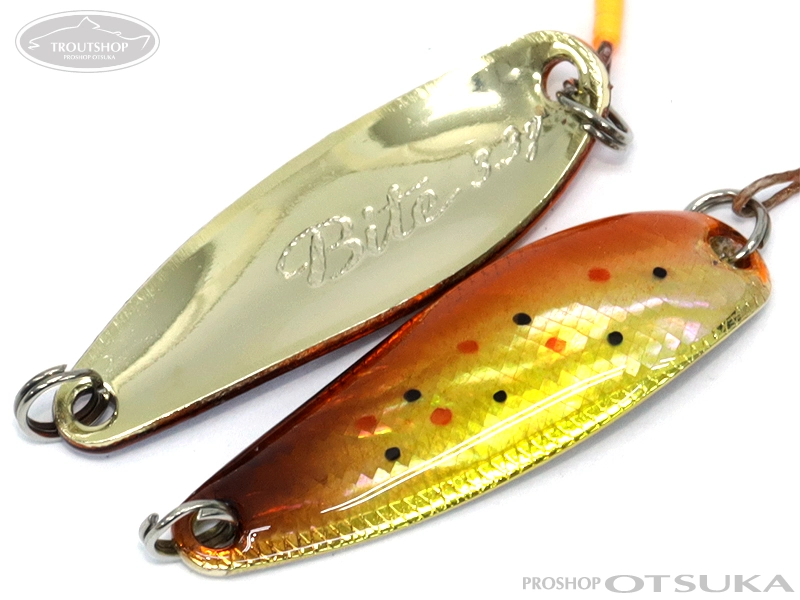 アートフィッシング 忠さんスプーン シェルバイト 3.3g 3.3g 38mm #BT-G