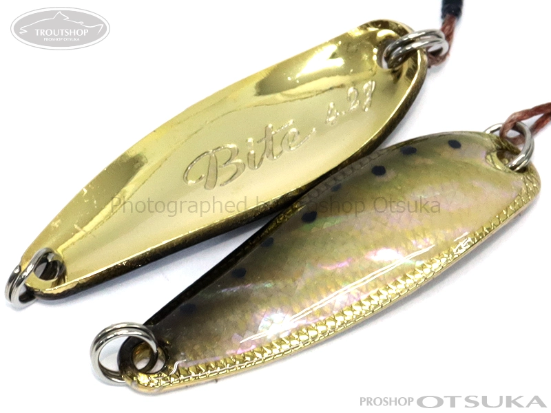 アートフィッシング 忠さんスプーン シェルバイト 4.2g 4.2g 38mm #STーG