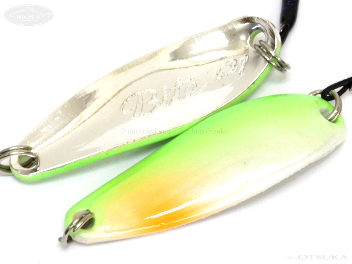 アートフィッシング 忠さんスプーン シェルバイト 4.2g 4.2g 38mm #P/GR