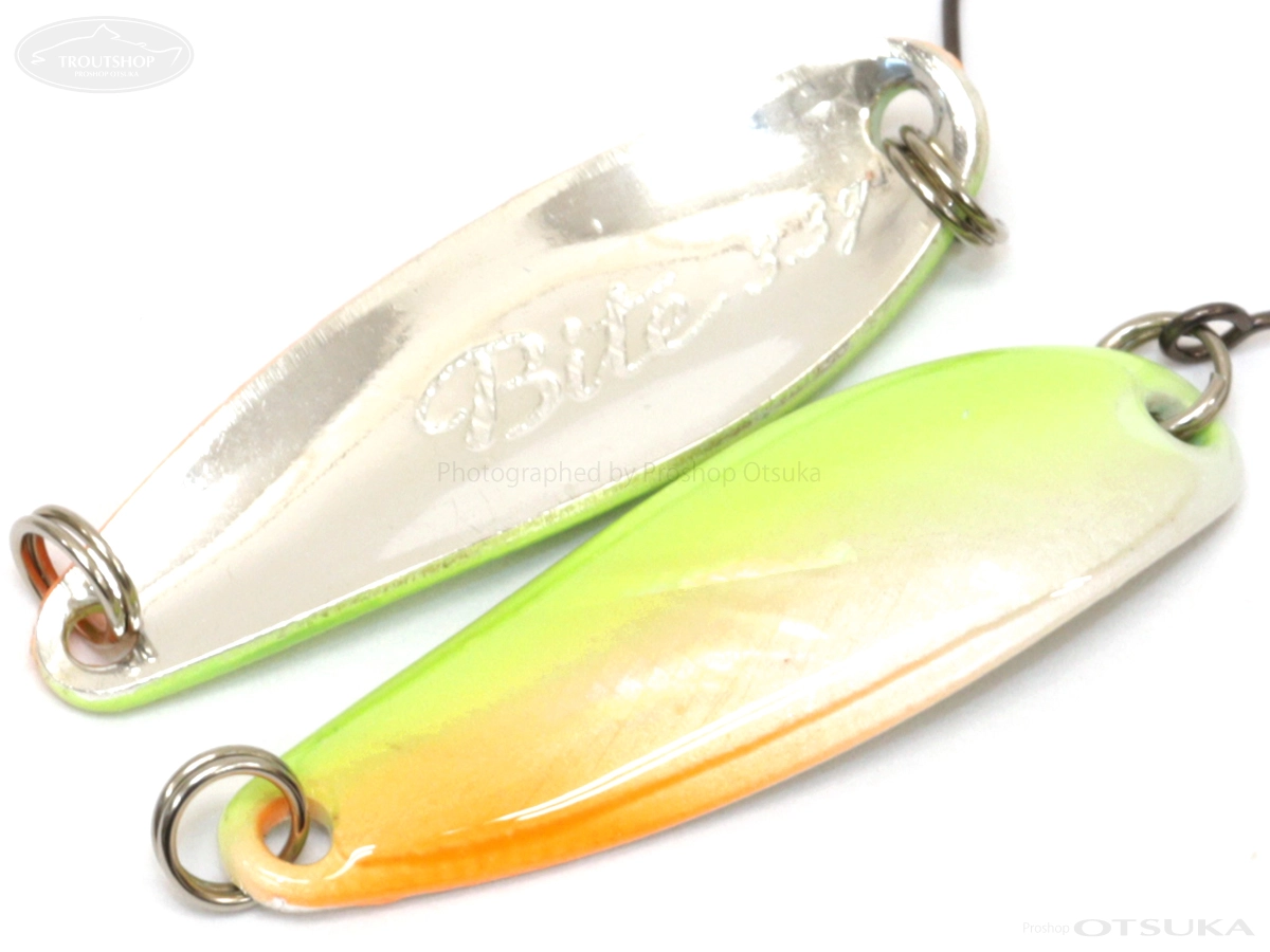 アートフィッシング 忠さんスプーン シェルバイト 3.3g 3.3g 38mm #パステル/GR