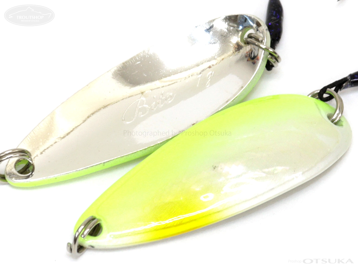 アートフィッシング 忠さんスプーン シェルバイト 7g 7g 44mm #P/CH