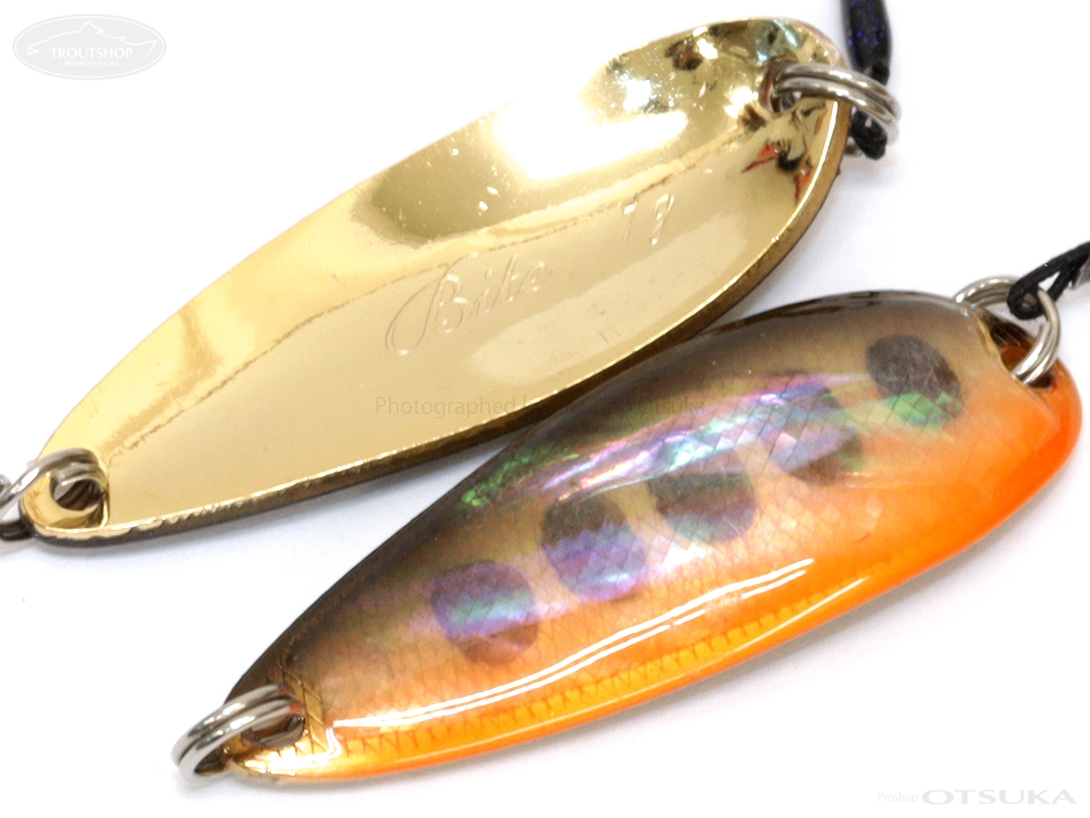 アートフィッシング 忠さんスプーン シェルバイト 7g 7g 44mm #黒金/YMM-G