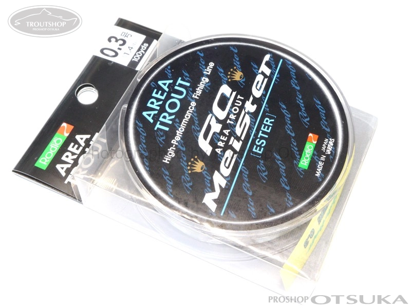 ロデオクラフト RCマイスター RCマイスター エステル 0.3号 1.4lb 100ヤード -