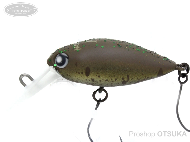 ロデオクラフト モカ モカ DR2フックF 30mm 1.9g フローティング #黒まんじゅう