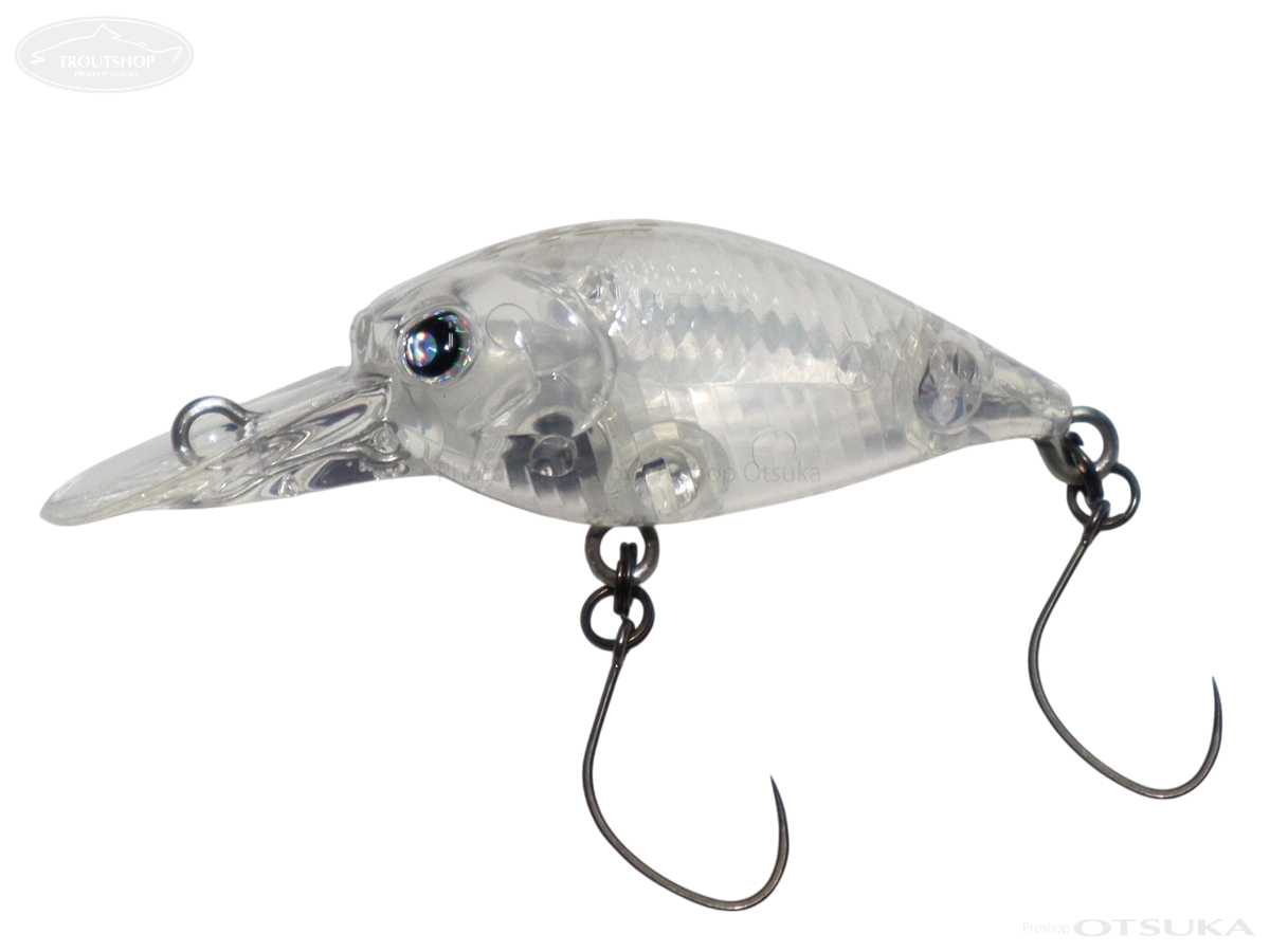 ロデオクラフト RCクラピー ディープクラピー 34mm 3.0g  フローティング #19 クリアー