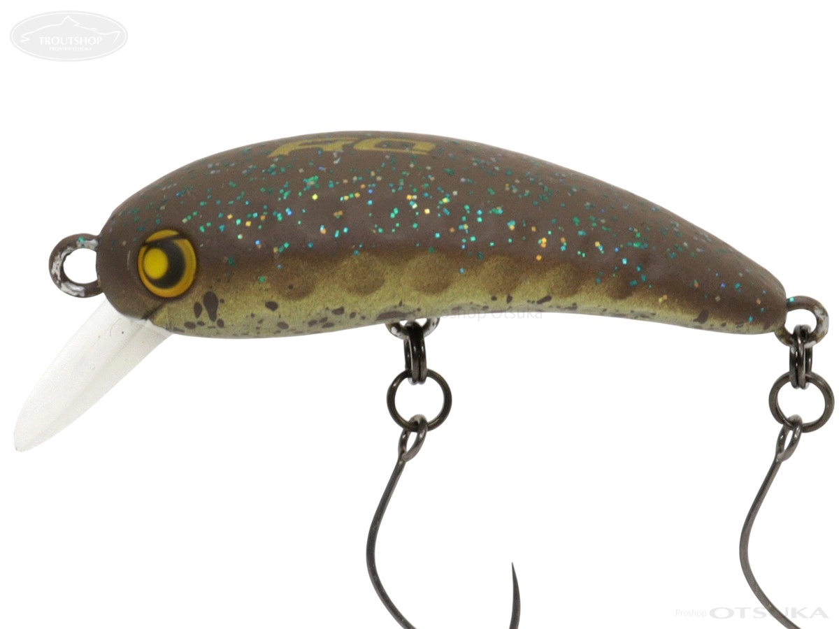 ロデオクラフト RCワウ37FII 37mm 2.5g スローフローティング #黒