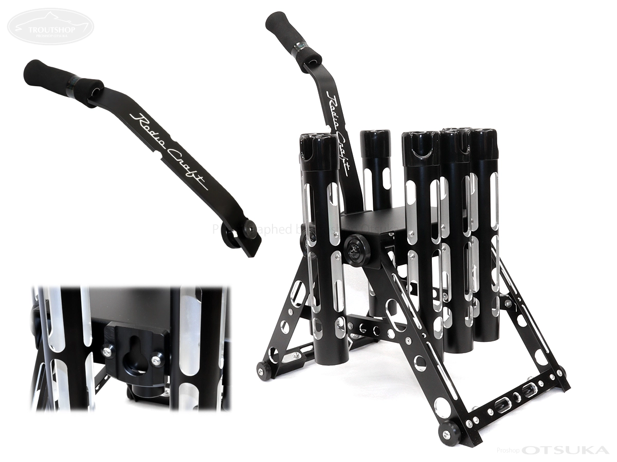 ロデオクラフト ロッドスタンド スーパーカスタムロッドスタンド 7本用 #ブラックエディション