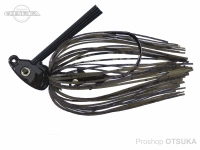 OSP Jig 06 Slipper 3/8oz CS06 Dark Green Pumpkin Silicone Skirt