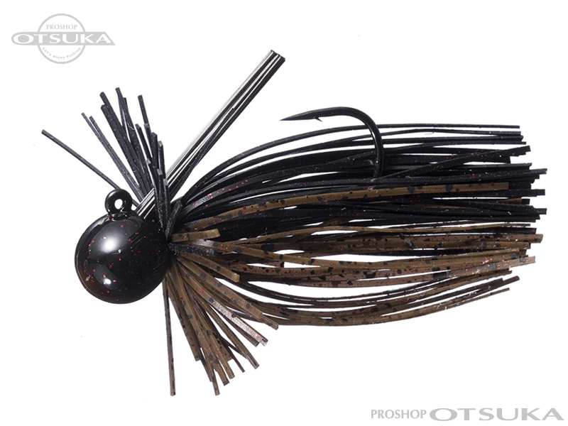 OSP OSPジグ OSPジグ03 ハンツ9.0g 9g シリコンSKIRT #S-33 エビミソブラック