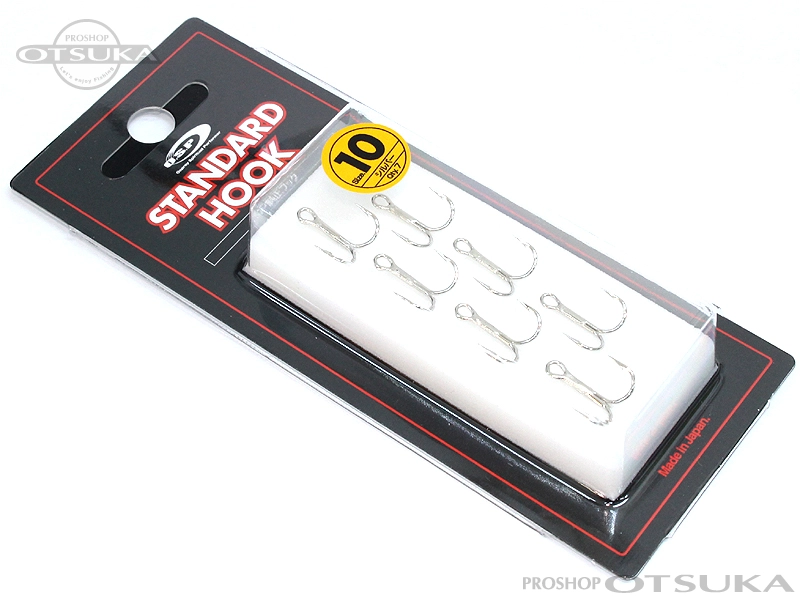 OSP スタンダードトレブルフック スタンダードトレブルフック #10 #シルバー