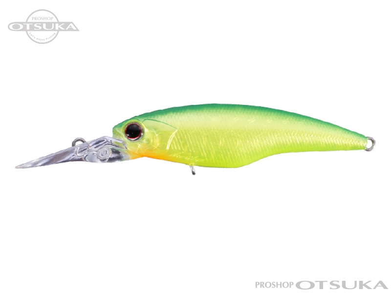 OSP ハイカット ハイカットF 60mm 5.1g フローティング #MB-35 ライムチャートバック