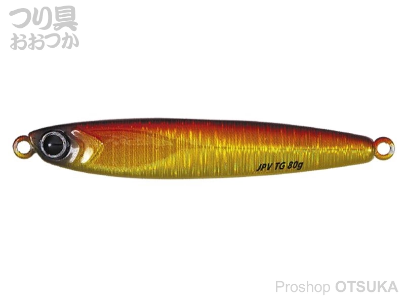 メジャークラフト ジグパラバーチカルTG 80g #3 レッドゴールド の通販
