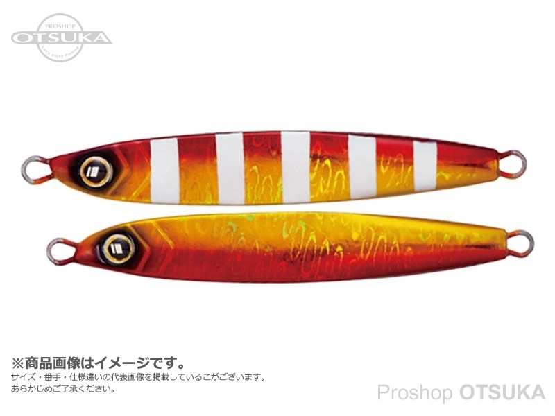 メジャークラフト タチジギ道場 スタンダード 150g #8 レッドゴールド